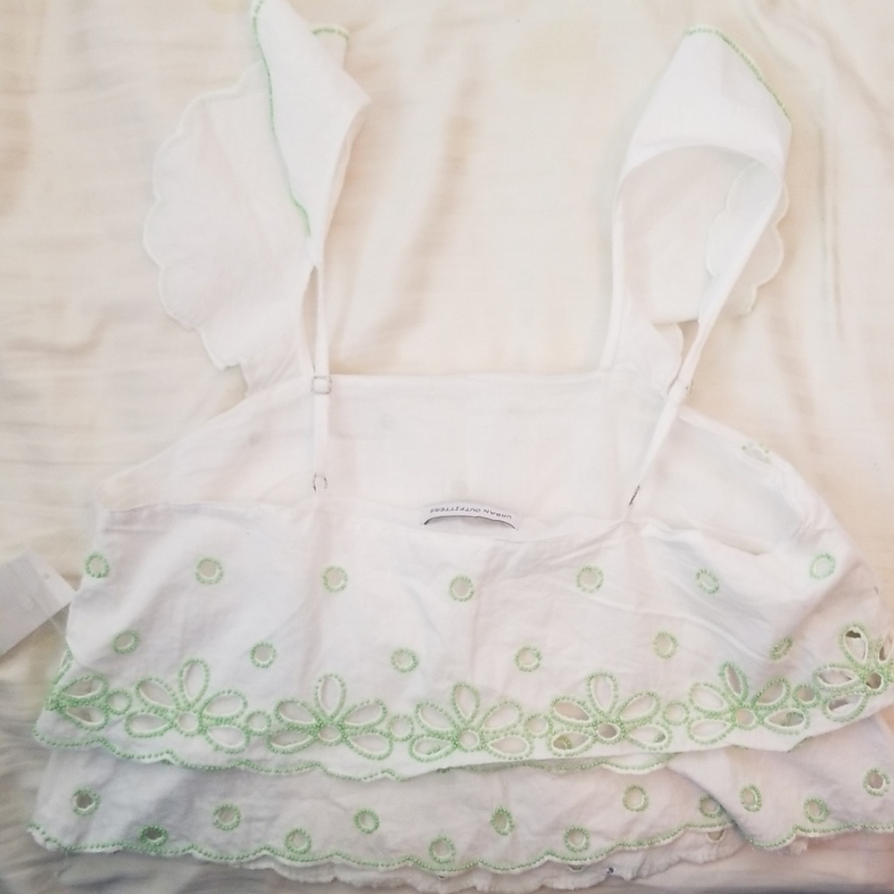 NWT Urban Outfitters Beaded Blouse - Picture 2 of 3